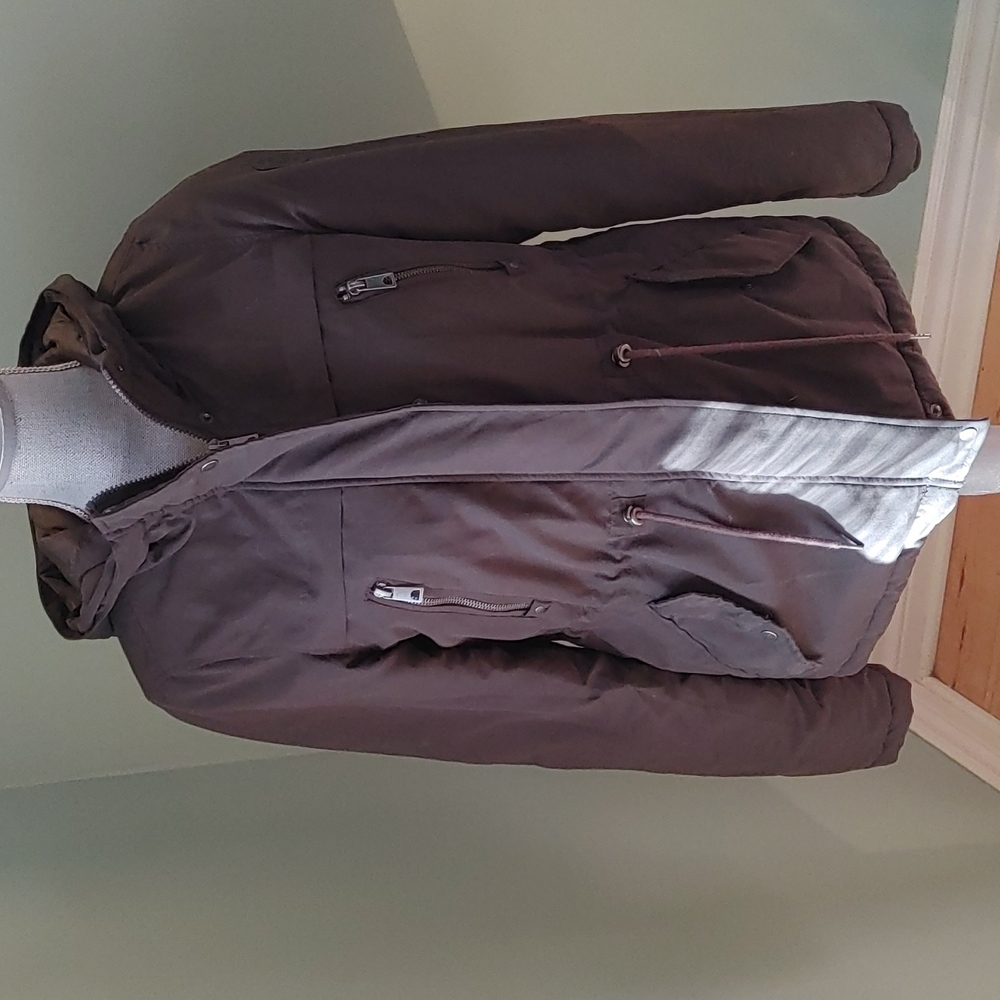 Vero Moda VM Breeze Agnes Parka in Olive Green Size XS